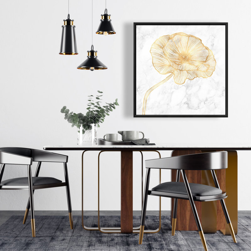 " Golden Poppy Flower "