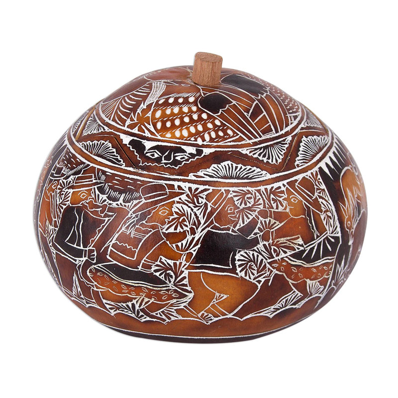 Munn Text & Numbers Decorative Box