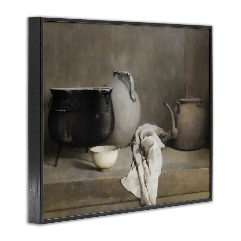 Giclée encadrée par Vase, Giclée encadrée noir minuit, H 16 po x l 20 po