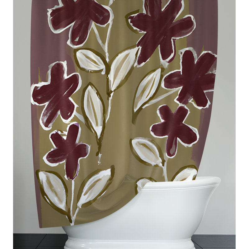 Rideau de douche Platten, H 72 po x l 70 po