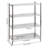 4 Tier Stainless Steel Adjustable Shelving-1653970567