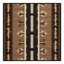 Tapis lavable en peau de bison de style sud-ouest Buffalo-2063992563
