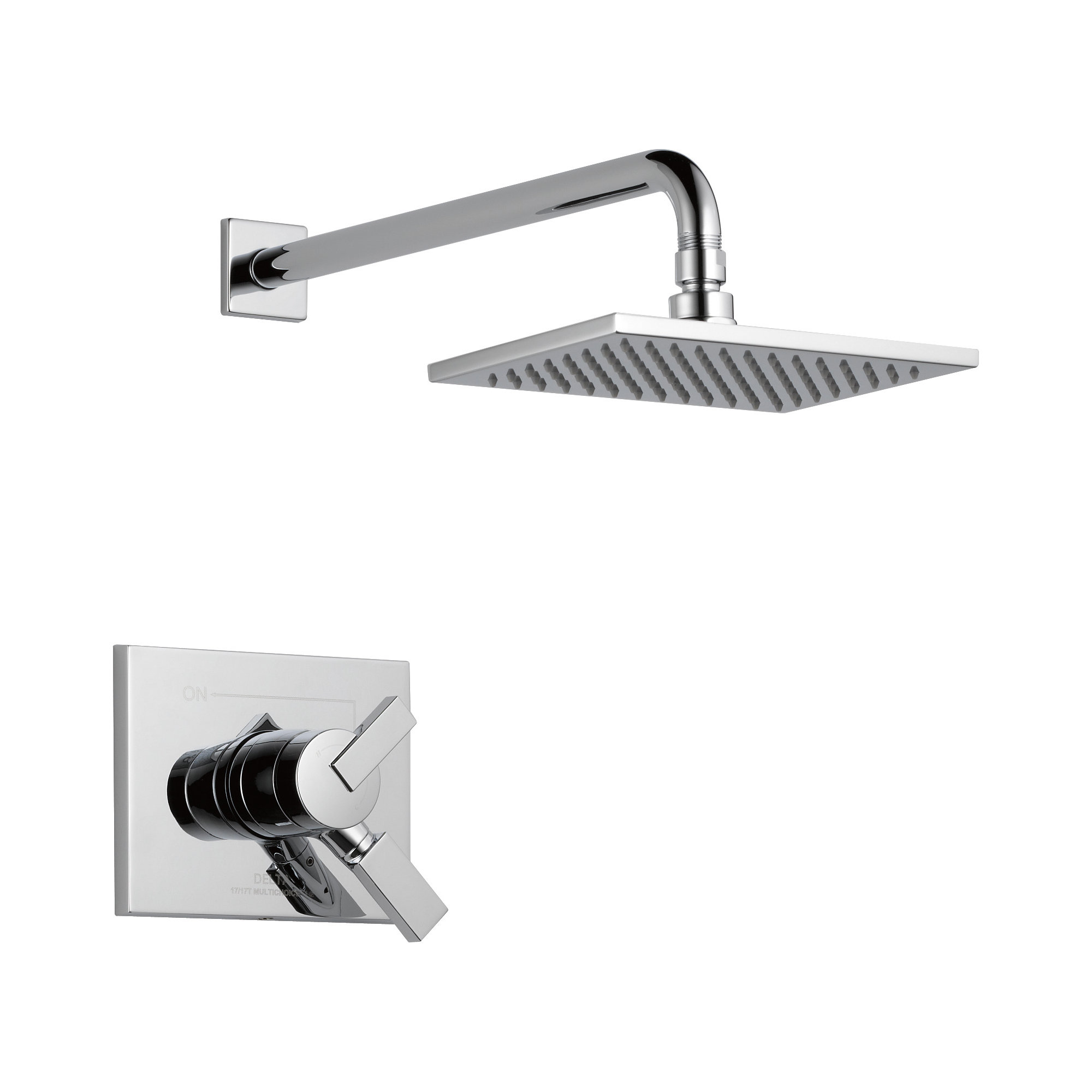 Vero 17 Series Shower Faucet with Monitor, Chrome