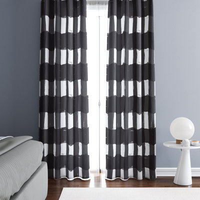 Semi Sheer Curtain Panel Pair