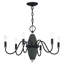 Lustre noir 6 lumières Laurelin-2121048178