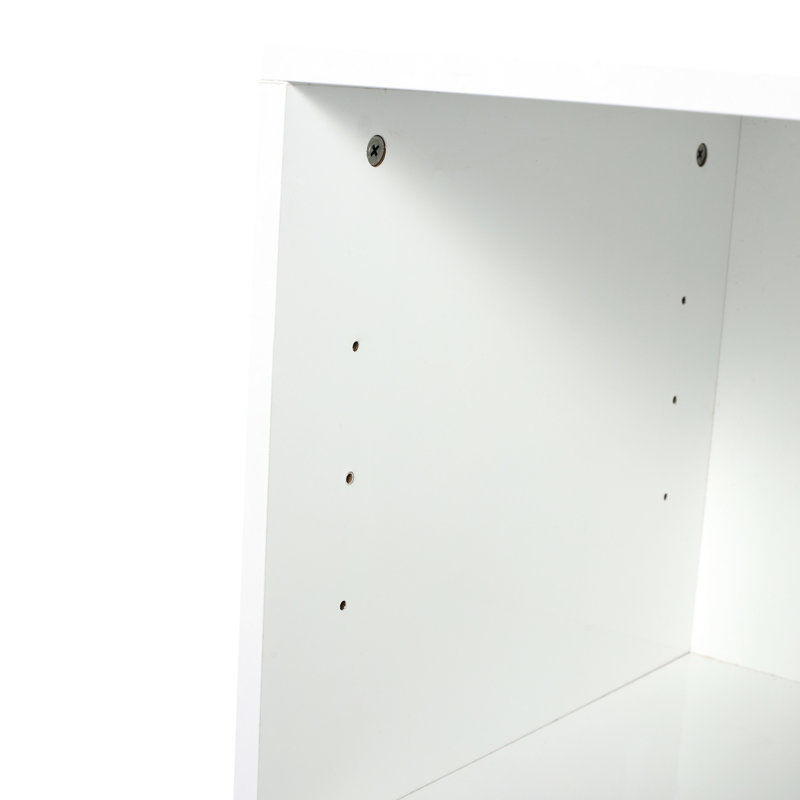 Meuble-lavabo 48 po avec armoire latérale et lavabo - Flair moderne à fermeture douce, 49"