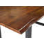 Antaqui Mango Rectangular Wood Top Dining Table with Steel Base