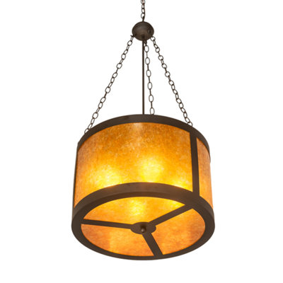 Smythe Craftsman 4 - Light Drum Chandelier