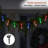Vierra Outdoor 20 - Bulb 19'' Solar Powered Rope String Light