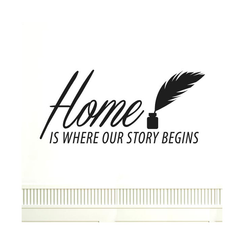 Wall Decal, Medium, Black