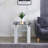 Ignasio Glass Top End Table-943674754-943674765-969867602