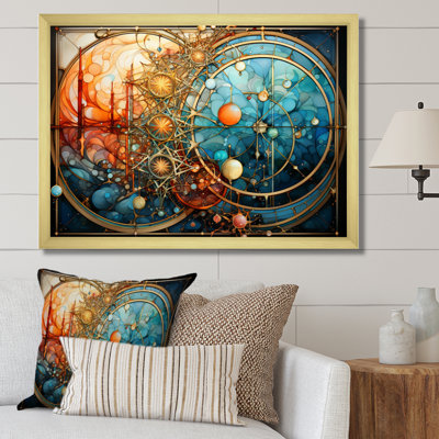 Asian Art Mandalas Of Enlightment III - Asian Art Canvas Prints