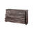 Rockett 60" Dark Brown Solid and Manufactured Wood Six Drawer Double Dresser