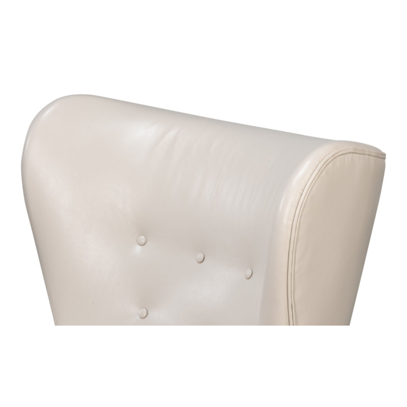 Lombard Club Chair, Crystal White