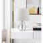 Lampe de table transparente 13 po Detweiler