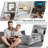 Gus 102.4"W 6 Seaters Convertible LAF RAF U-shape Corduroy Sectional, include 2 Ottomans-1070046374
