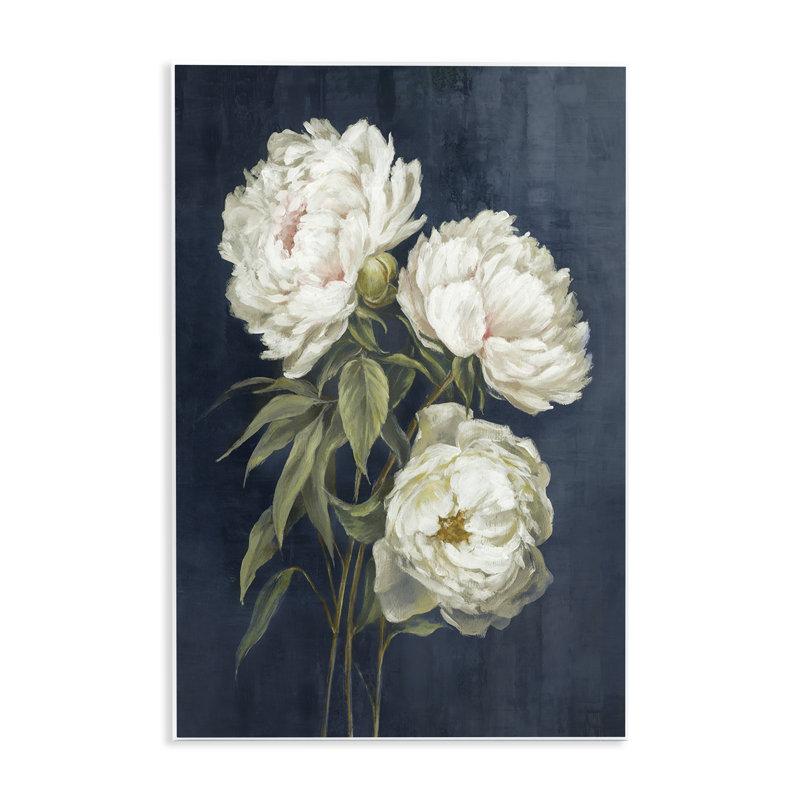 «Blossoms on Blue» par Alex Black, H 15 po x l 10 po