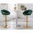 Kshaun Swivel Upholstered Adjustable Height Counter Stool with Metal Frame-754206702
