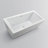 67" x 32" Freestanding Soaking Acrylic Bathtub-84448303