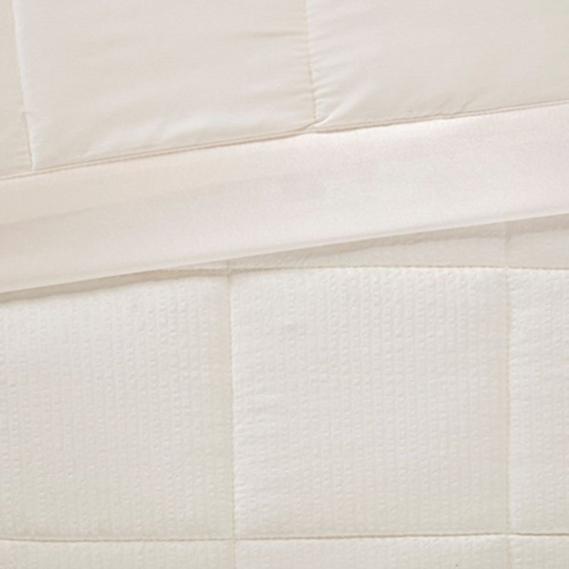 Couverture douce et confortable, Lit double, Ivoire ivoire