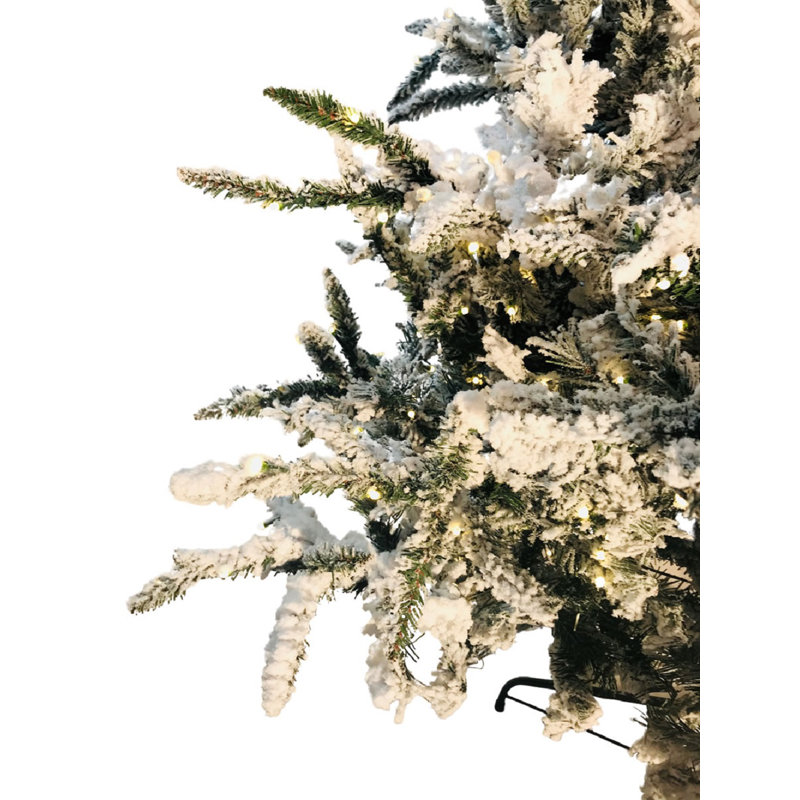 Lighted Artificial Christmas Tree, 9' H