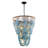 Amy-Leigh 8 - Light Wood Tiered Chandelier