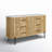 Carmela White Marble & Mango 6-Drawer Dresser