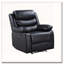 Fauteuil inclinable électrique en cuir synthétique
