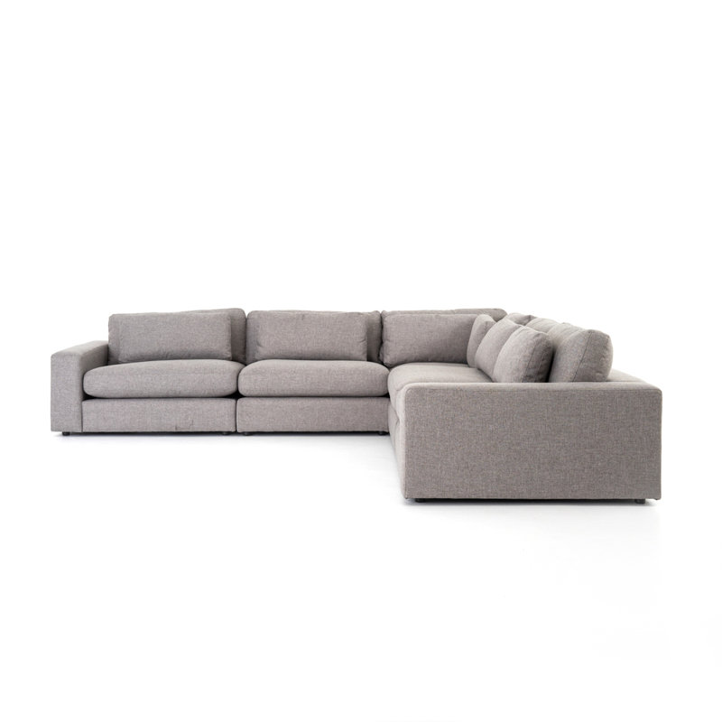 Bloor Modular Sectional, Chess Pewter