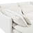 Modern With Double-Layer Cushions And Practical Storage Option U-Shaped Bed Soft