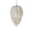 Aisling 1 - Light Polished Nickel Single Pendant