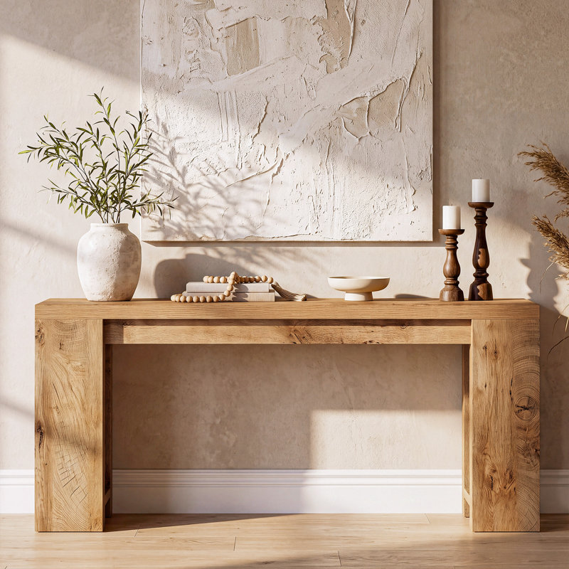 Console 70,9 po pour vestibule, Brown