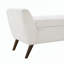 Banc de rangement moderne de 60 po avec pieds en bois Mid-Centruy-129521436-129521435