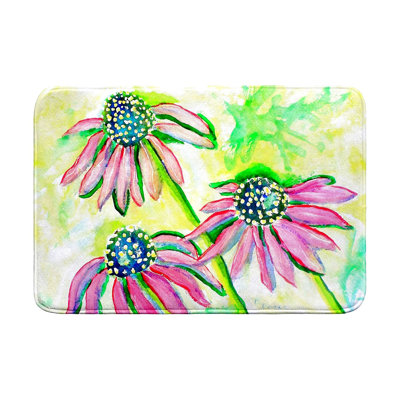 Tapis de bain Cone Flowers