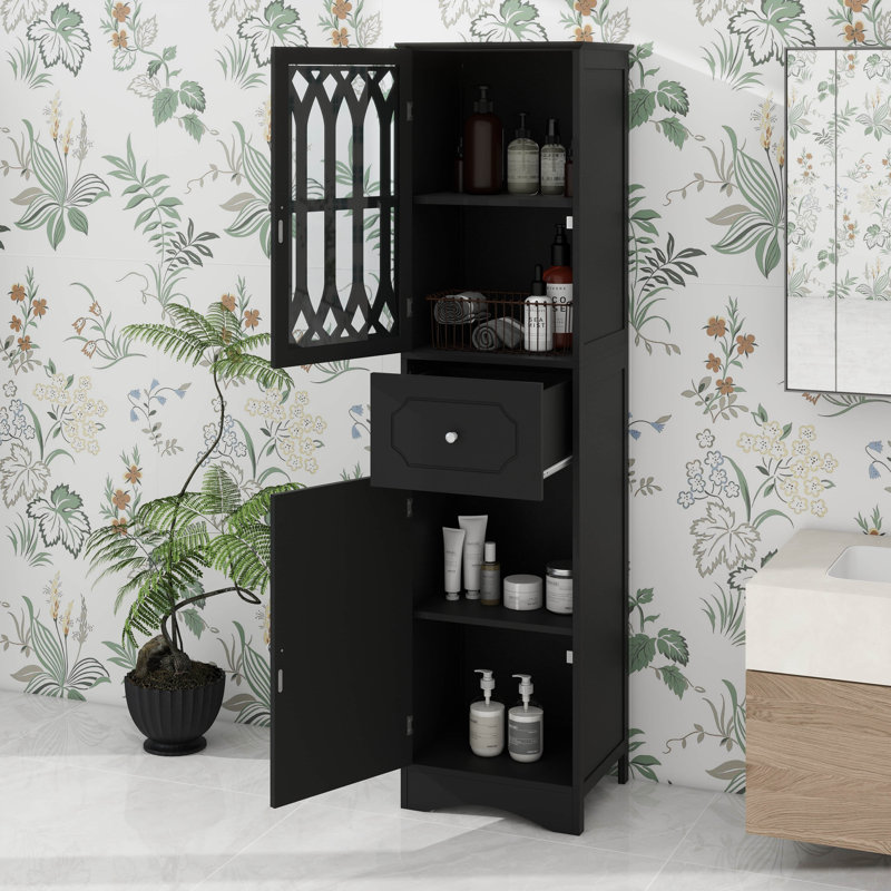 Armoire de rangement Grand Grand, Noir