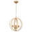 Georffrey 3 - Light 15" Wide Dimmable Candle Style Globe Sphere Chandelier-1287493857