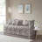 Elegant 6-piece Bedding Set, Polyester, Modern Dark Gray Style For Home