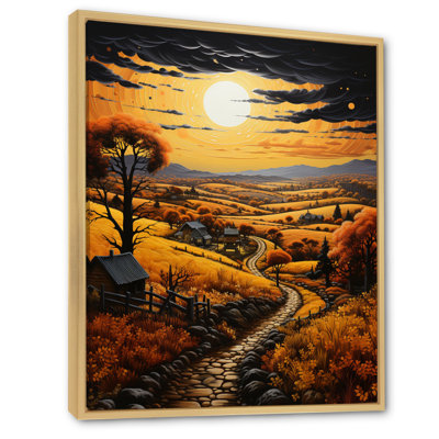 Latorie " Countryside Harvest Gold Patchwork II "