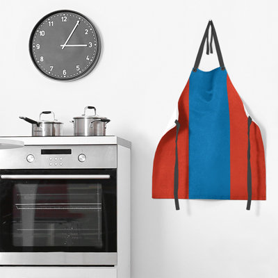 No Pattern Bib Apron