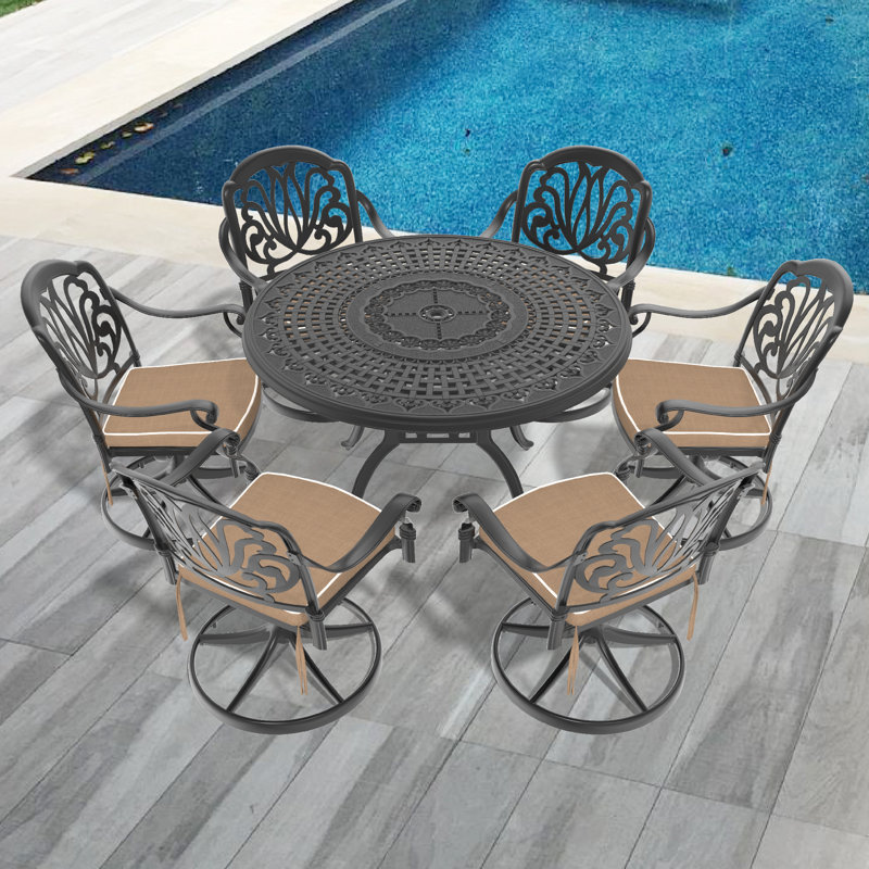 Ensemble repas en aluminium Elegant