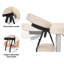 213.4cm Rectangular Adjustable Folding Table-1150791992