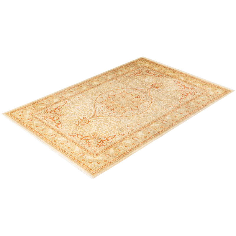 Classic One-of-a-Kind 6' 2" X 9' 4" Hand Knotted Area Rug
