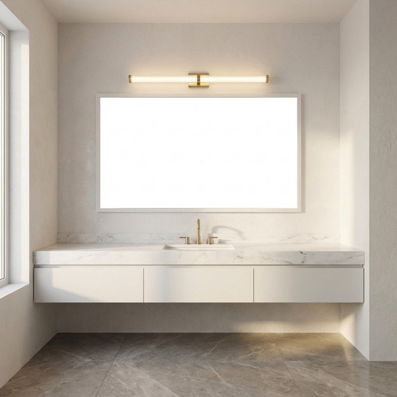 Syden 48 Bath, Satin Brass