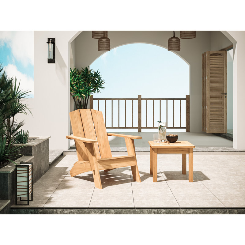 Bainbridge Outdoor Teak Adirondack Chair