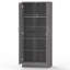 Armoire 2 portes Neiman, porte à miroir-1908782561