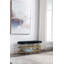 Banc de rangement en velours Rosheda-983446016