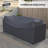 Kamita 78.5'' Wide Acacia Patio Sofa Cover