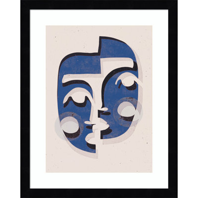 Galya "The Blue Mask" Print by Treechild