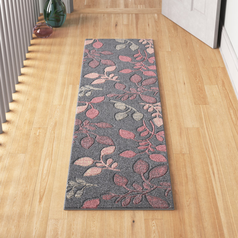 Privette Floral Area Rug, Runner 60 x 230cm