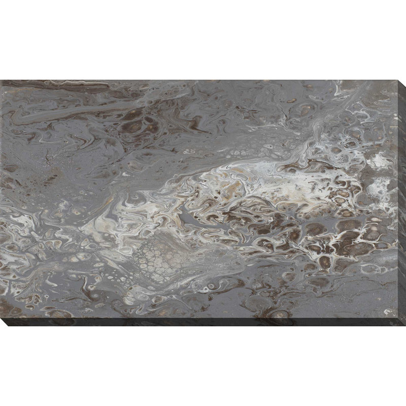 «Modern Flow II», reproduction d'art sur toile tendue, H 24 po x l 48 po x P 1,5 po